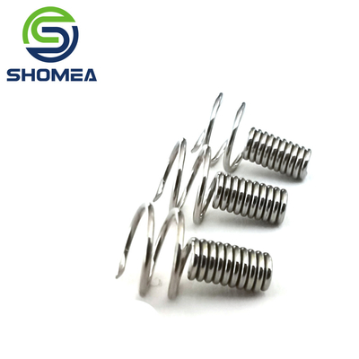 Agulha de primavera de aço inoxidável de diâmetro de 0,5-0,8 mm personalizada com extremidade de convexo única