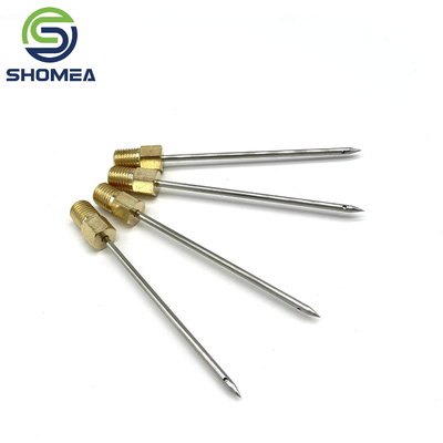 Shomea Agulha de ponta de lápis de aço inoxidável 304/316 personalizada com fio M6