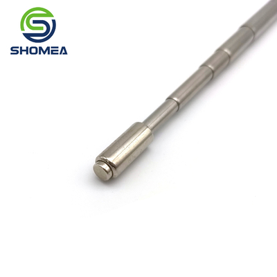 SHOMEA Tubos telescópicos personalizados de aço inoxidável / latão com cabeça magnética