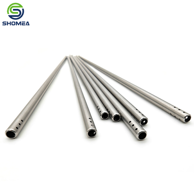 SHOMEA Custom 304/ 316 tubo de aspiração longo de aço inoxidável com buraco de perfuração