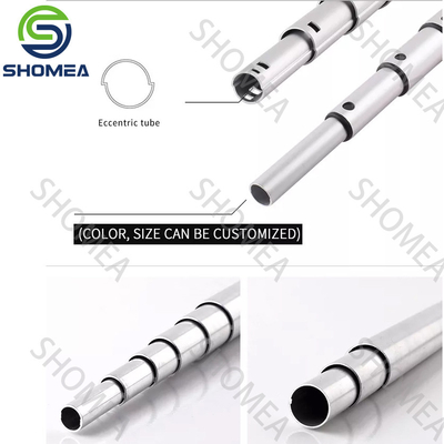Tubo de suporte retrátil de alumínio personalizado