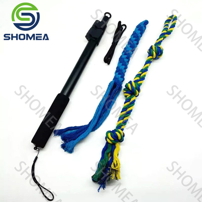 Pilota personalizado de alumínio extensível Telescópica Flirt Pole para cão