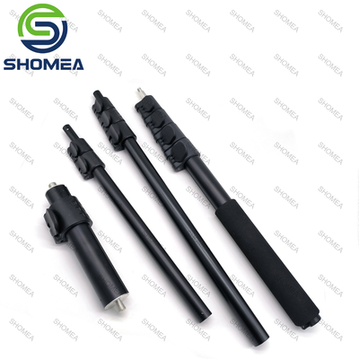 Pólus de extensão de regulação de carga pesada personalizado Ferramentas de mão longas Flip Clamp Bloqueio Pólus telescópico de alumínio