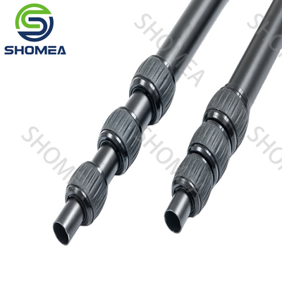 Custom Best Sale Forte e de alta qualidade OEM tubo dobrável com anodizado preto Telescópica Pet Rod Interativo