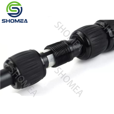 Custom Best Sale Forte e de alta qualidade OEM tubo dobrável com anodizado preto Telescópica Pet Rod Interativo