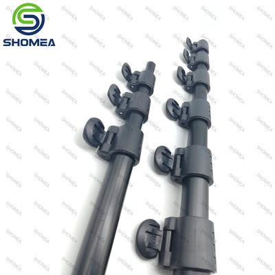 Custom New Size Factory Direct Wholesale OEM Ajustável Alumínio Foldable Pipe Telescópica Pet Rod Interativo