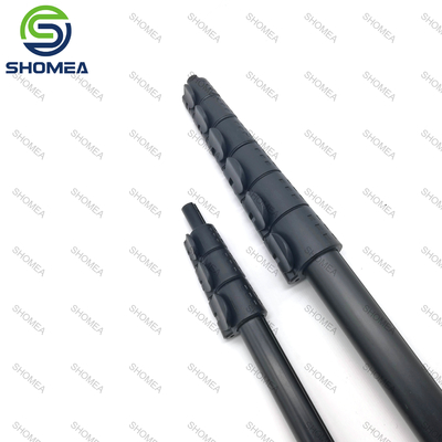 Pólo de extensão de comprimento personalizado Telescópico Regular Quadrado Oval Redondo Pólo telescópico de alumínio com fechadura de torção
