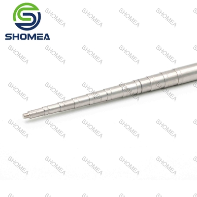 Antenna telescópica de aço inoxidável personalizada com fio na base