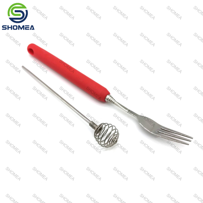 Grill personalizado Forquilhinha retrátil de aço inoxidável