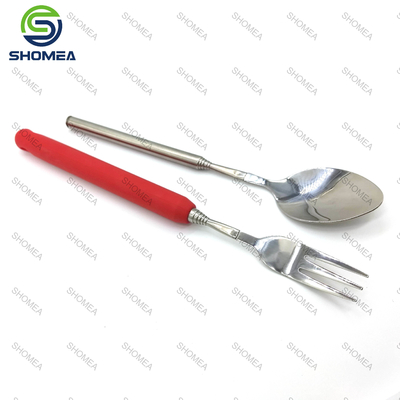 Grill personalizado Forquilhinha retrátil de aço inoxidável