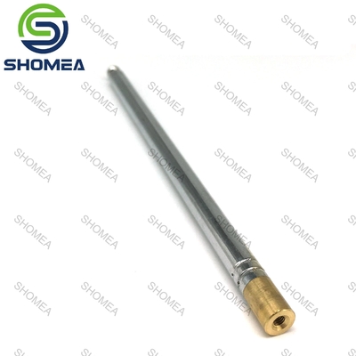Antenna telescópica de aço inoxidável personalizada com fio feminino curto na parte inferior