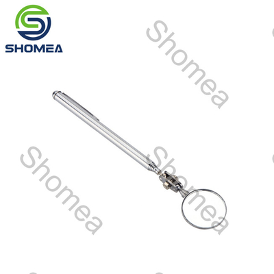 Antenna telescópica de aço inoxidável personalizada com fio feminino curto na parte inferior