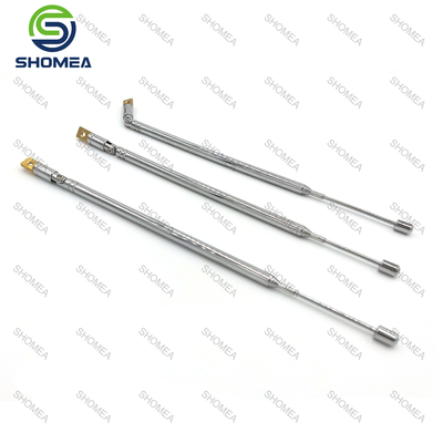 Base de aço inoxidável rotativa antena telescópica personalizada