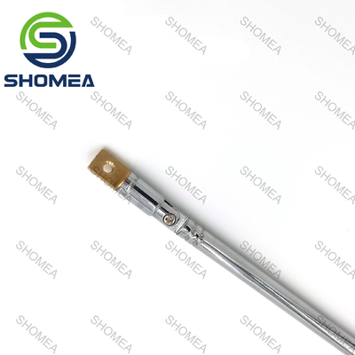 Base de aço inoxidável rotativa antena telescópica personalizada