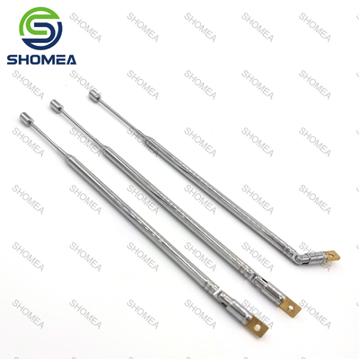 Base de aço inoxidável rotativa antena telescópica personalizada