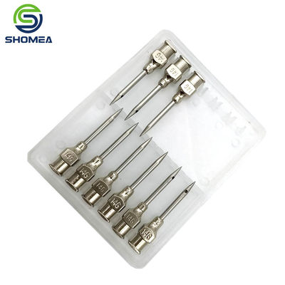 Shomea Agulha de lápis de 14G de aço inoxidável personalizada com buraco lateral