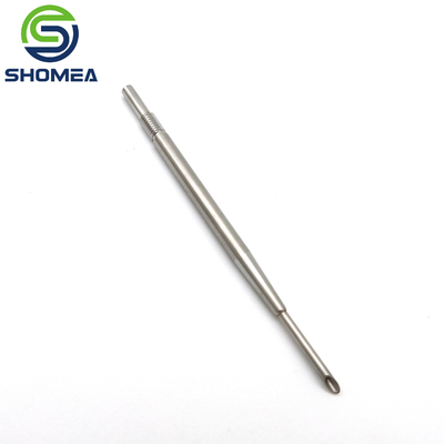 Shomea Agulha de amostragem eletrolítica de aço inoxidável personalizada com base metálica