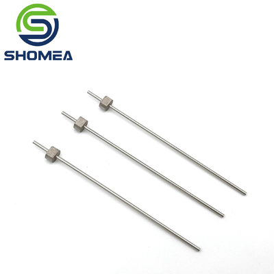 Shomea Agulha de amostragem eletrolítica de aço inoxidável personalizada com base metálica