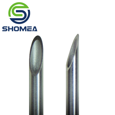 Shomea 21G-32G de aço inoxidável sólido agulha de sangue lance com três pontas convexas