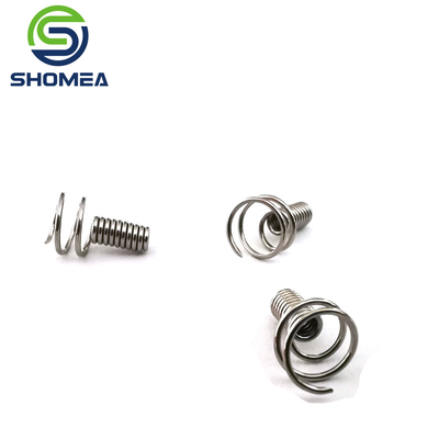 Agulha de primavera de aço inoxidável de diâmetro de 0,5-0,8 mm personalizada com extremidade de convexo única