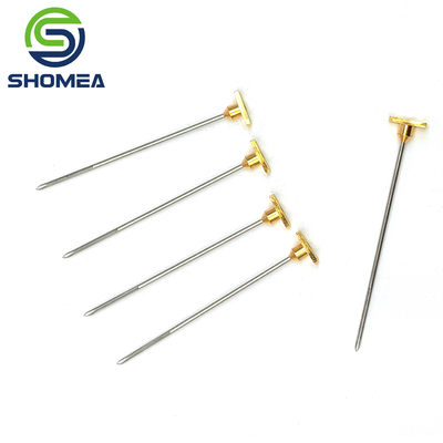 Shomea Customizado 304/316 Inoxidável Aço Slot Agulha com base metálica