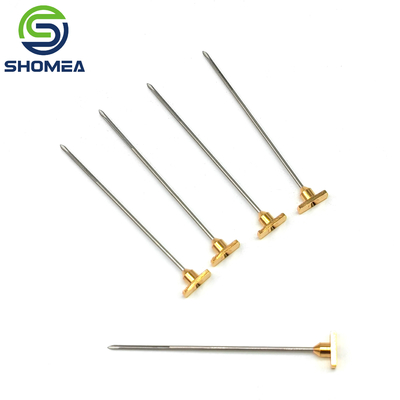 Shomea Customizado 304/316 Inoxidável Aço Slot Agulha com base metálica