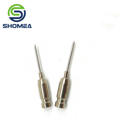 SHOMEA Agulha de extremo de tri-bevel de aço inoxidável de 0,5-1,2 mm personalizada com eixo