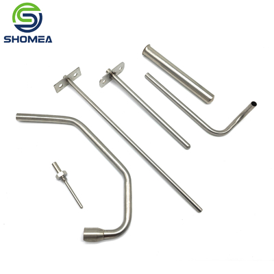 SHOMEA Tubos curvos de aço inoxidável de pequeno diâmetro personalizados 304/316