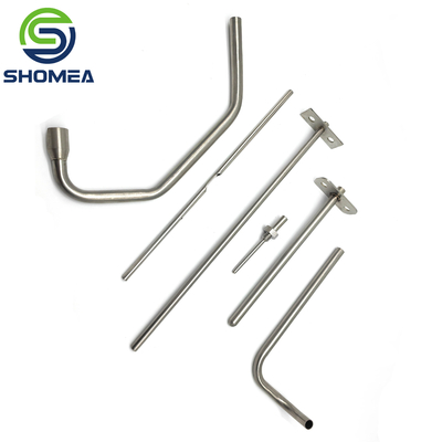 SHOMEA Tubos curvos de aço inoxidável de pequeno diâmetro personalizados 304/316