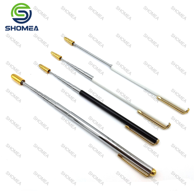 SHOMEA Customizado de aço inoxidável caneta retrátil para uso com ponteiro telescópico