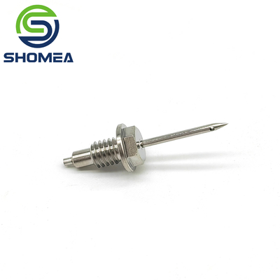 Shomea Agulha de carregamento de gás personalizada de aço inoxidável 304/316 com fecho de luer