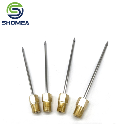 Shomea Agulha de ponta de lápis de aço inoxidável 304/316 personalizada com fio M6