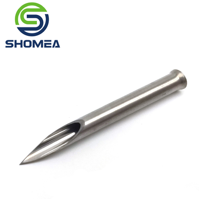 Shomea Agulha final de flagelação de aço inoxidável de pequeno diâmetro 304/316 personalizada