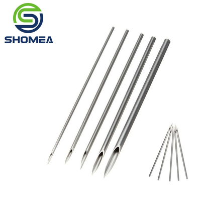 SHOMEA Custom 23-32G Agulha de corte traseira de parede fina de aço inoxidável