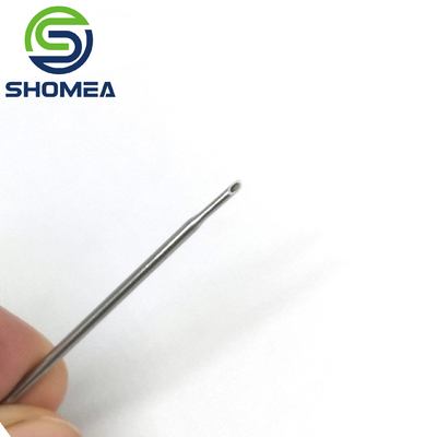 SHOMEA Custom 21G Ferro Inoxidável Dobrada Agulha de Fim de Bevel