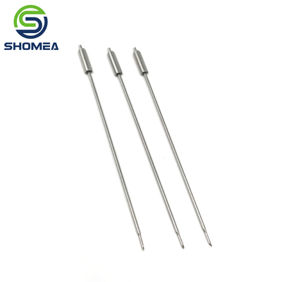 SHOMEA Custom Small Diameter Stainless Steel Agulha deslocada com uma única extremidade convexa