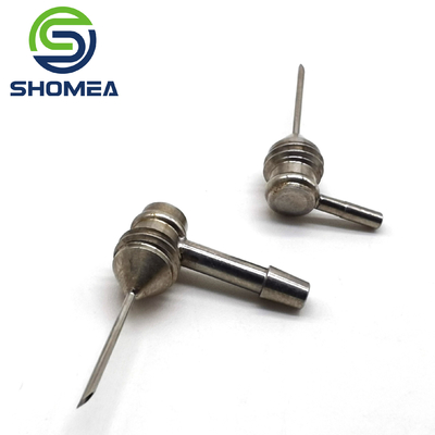 SHOMEA Custom Electrolítico Polido Aço Inoxidável Agulha de Bebedor Duplo Uso Para Máquina de Café