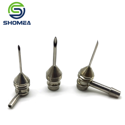 SHOMEA Custom Electrolítico Polido Aço Inoxidável Agulha de Bebedor Duplo Uso Para Máquina de Café
