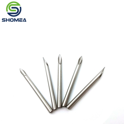 SHOMEA Custom 304/316 Lancet Agulha de aço inoxidável de arejamento com ponta dobrada