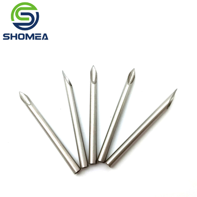 SHOMEA Custom 304/316 Lancet Agulha de aço inoxidável de arejamento com ponta dobrada