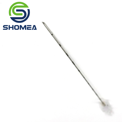 SHOMEA Custom 11G-32G lance de aço inoxidável agulha de ponta em convexo com fechadura de luer de plástico