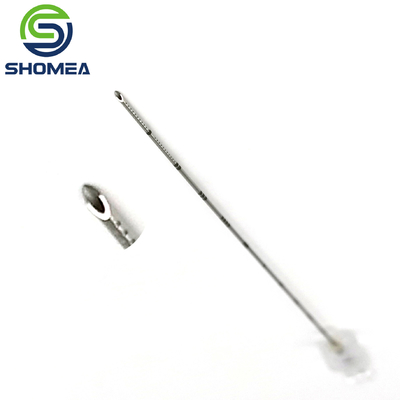 SHOMEA Custom 11G-32G lance de aço inoxidável agulha de ponta em convexo com fechadura de luer de plástico