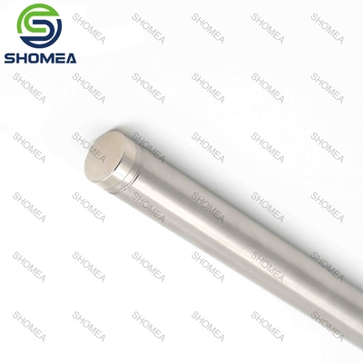 SHOMEA Pólo telescópico de aço inoxidável personalizado com fio masculino na parte superior