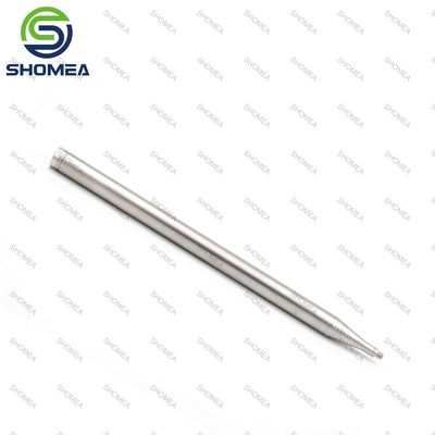 SHOMEA Pólo telescópico de aço inoxidável personalizado com fio masculino na parte superior