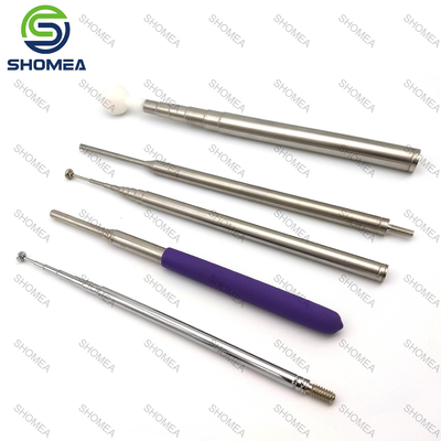 SHOMEA Custom 8.5ft aço inoxidável telescópica de chicote de antena com 3/8 UNF fio masculino
