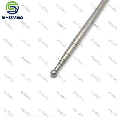 SHOMEA Antenna telescópica de aço inoxidável de rádio FM personalizada com tampa de metal