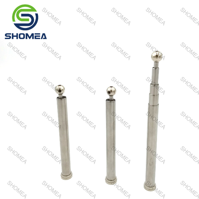 SHOMEA Radio FM personalizado de aço inoxidável poste telescópico com bola