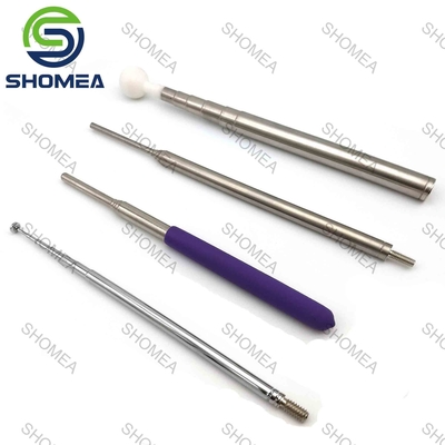 SHOMEA Radio FM personalizado de aço inoxidável poste telescópico com bola