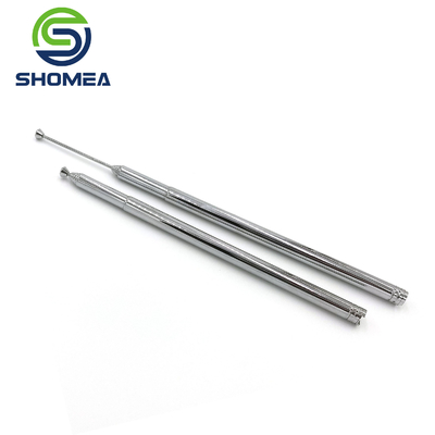 SHOMEA Antenna de Radar Telescópico de Brass Revestida em Cromo Personalizada Com Capô Metálico