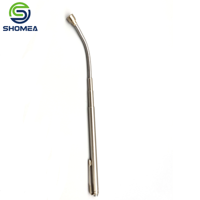 SHOMEA Customizado de aço inoxidável Flexibilidade poste telescópico com cabeça de projétil